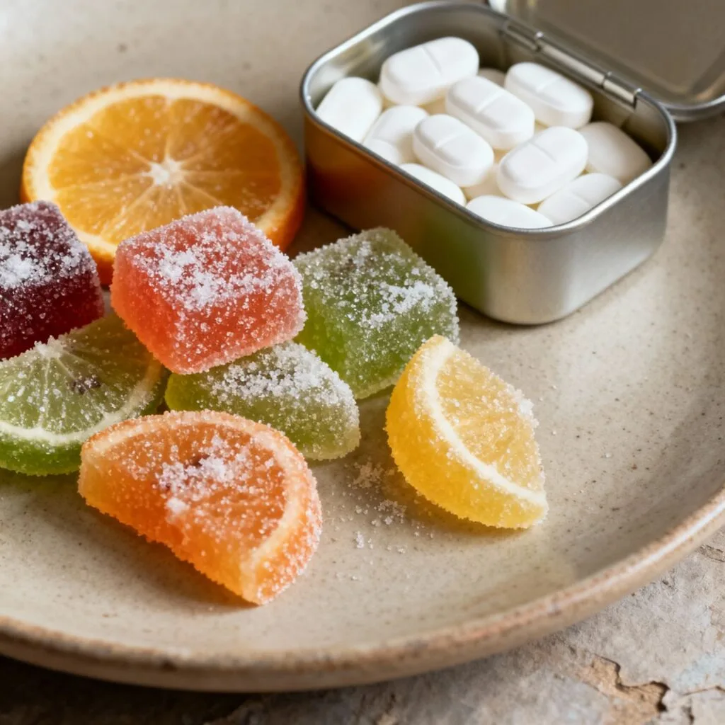 Pâtes de fruits et pastilles façon Vichy