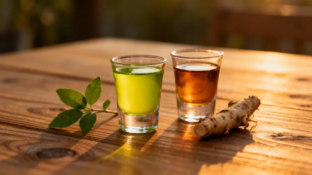 Verveine et gentiane, digestifs auvergnats