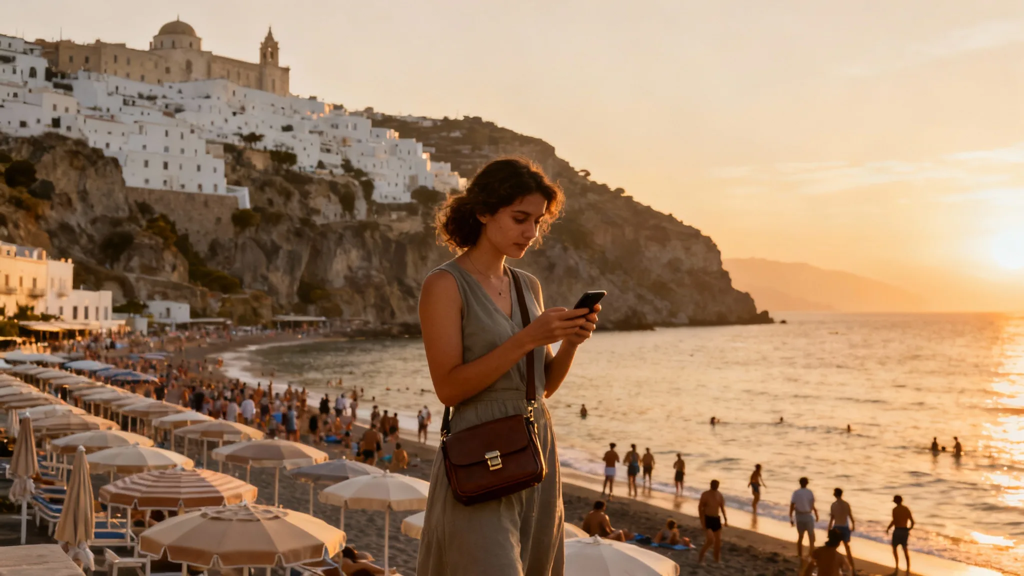 Ambiance estivale dans les Pouilles à éviter aux heures de pointe