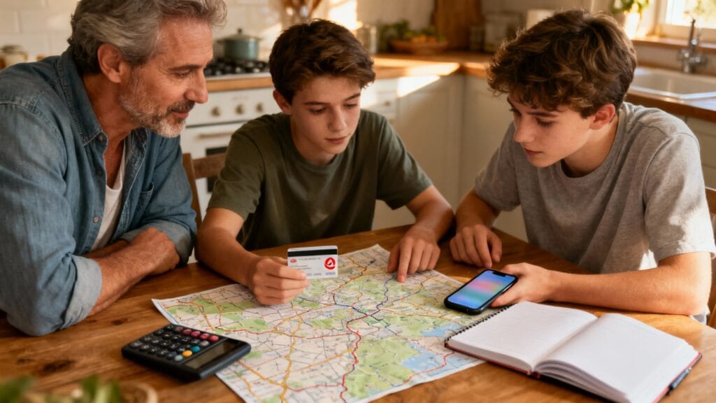 Comparaison d’abonnement scolaire et budget au domicile