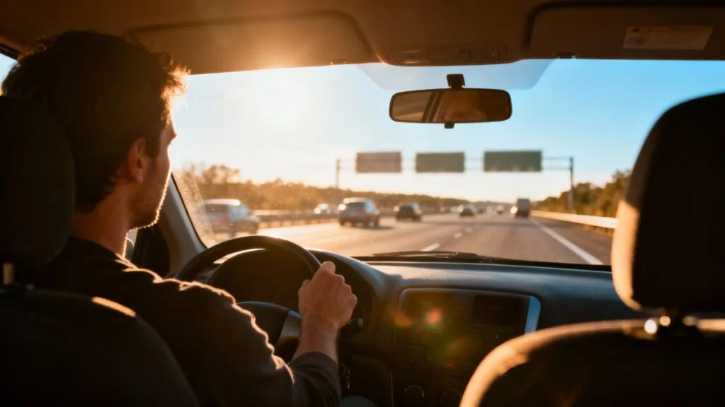 Accès en voiture, itinéraire simple vers un outlet