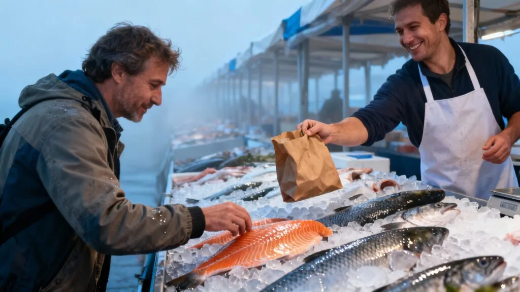 Astuces marché : venir tôt, choisir produits frais sans foule
