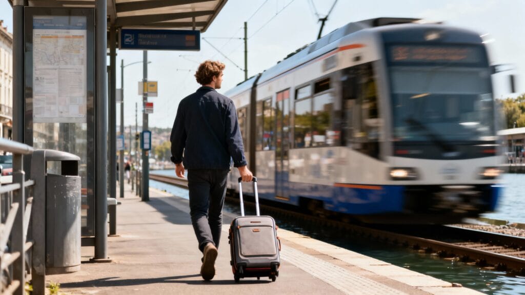 Correspondance TER et réseau urbain avec titres Oùra