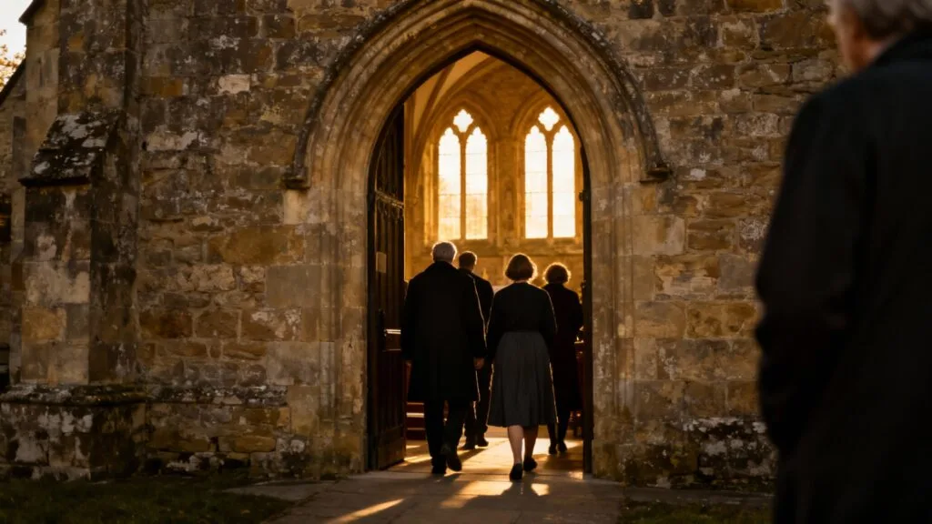 Tenue respectueuse dans un lieu de culte croate