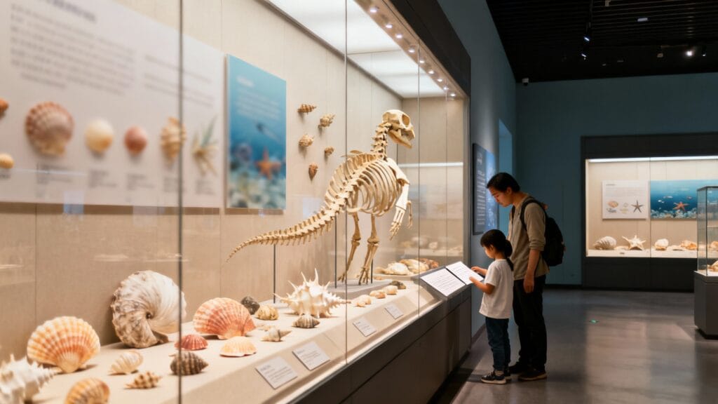 Exposition marine pédagogique adaptée aux enfants