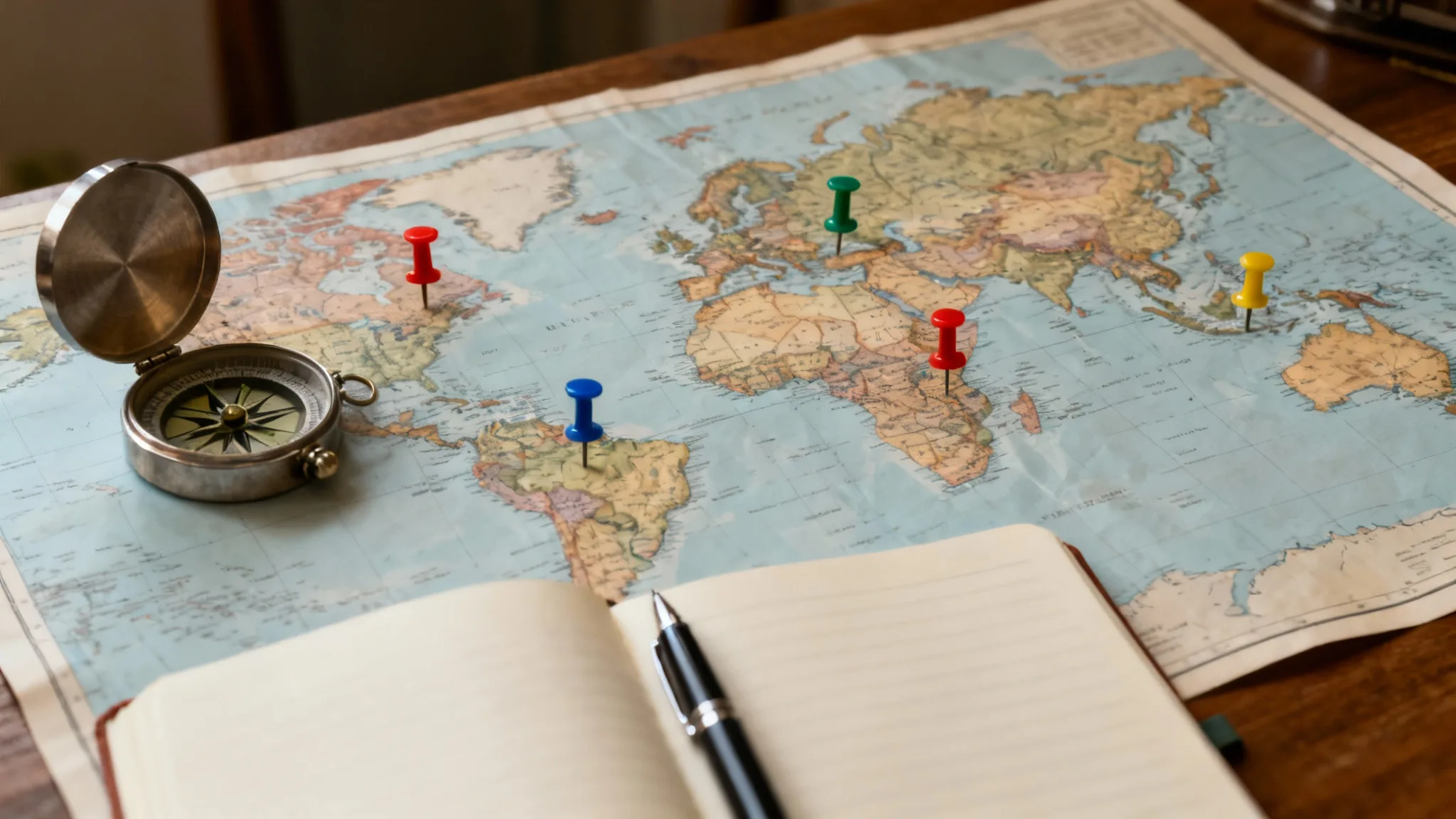 Carte du monde et repères pour pays en v et capitales