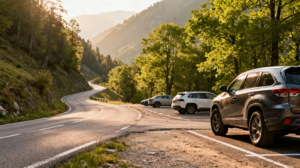 Routes dangereuses en Corse et parkings restreints