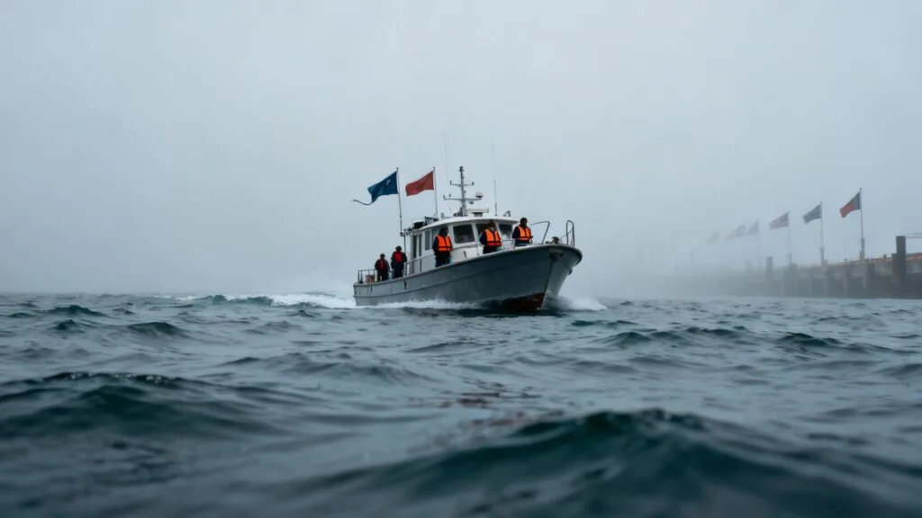 Sortie en mer par vent fort à éviter