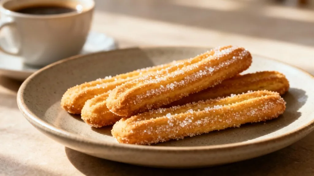 Zézettes de Sète croustillantes au sucre cristallisé