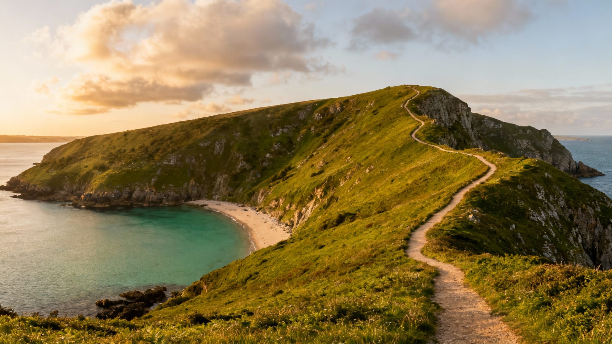 Paysage côtier sauvage, idéal pour où voyager en août
