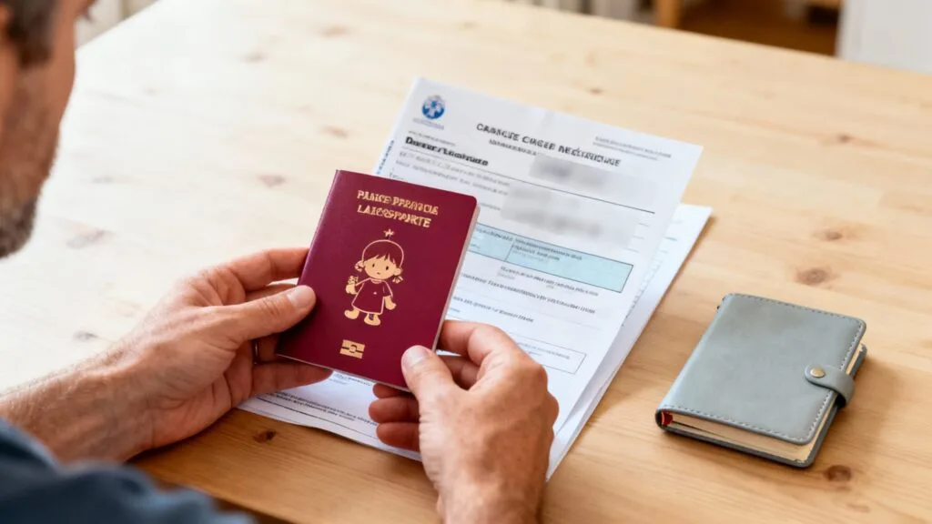 Papiers pour voyager avec bébé et carnet de santé