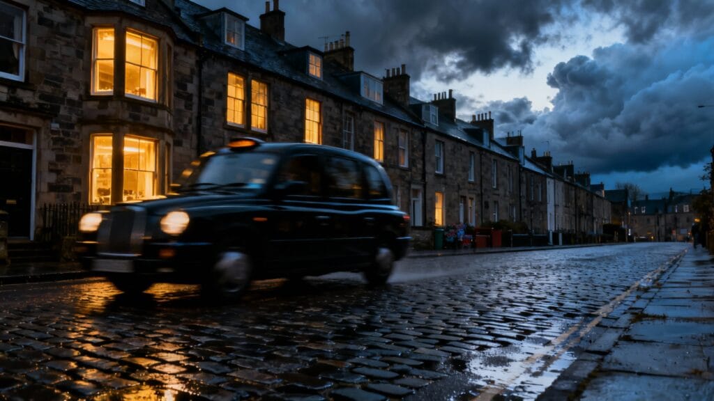 Rue pavée et patrimoine d'un pays très visité d'Europe