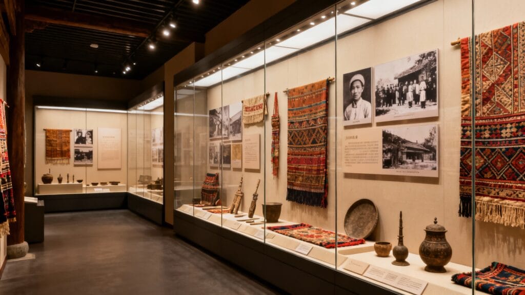 Salle d’exposition sur le patrimoine judéo-marocain