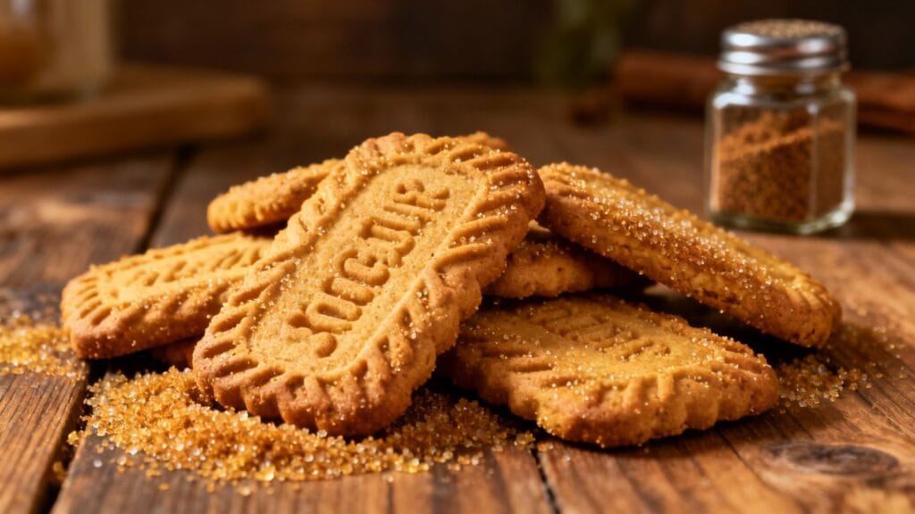 Spéculoos croustillants à la cassonade et cannelle