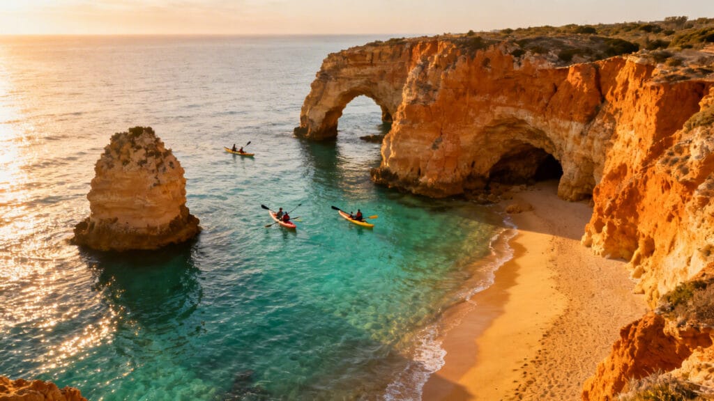 Crique abritée pour week-end au soleil en Europe