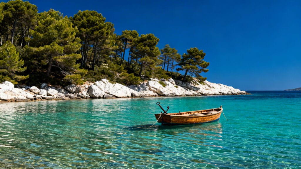 Cala méditerranéenne idéale pour un séjour court au soleil