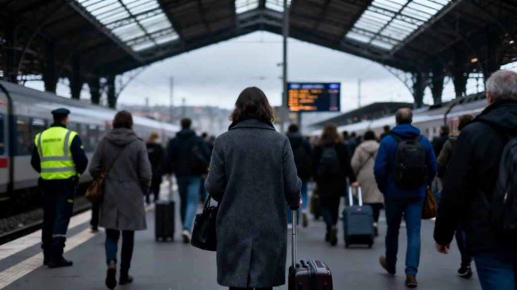 Perturbations en gare et justificatif de retard requis