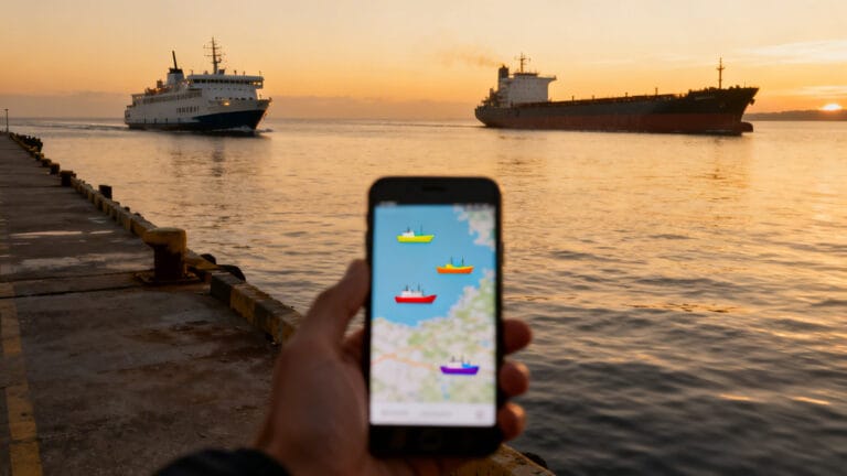 Suivi en temps réel des navires avec MarineTraffic