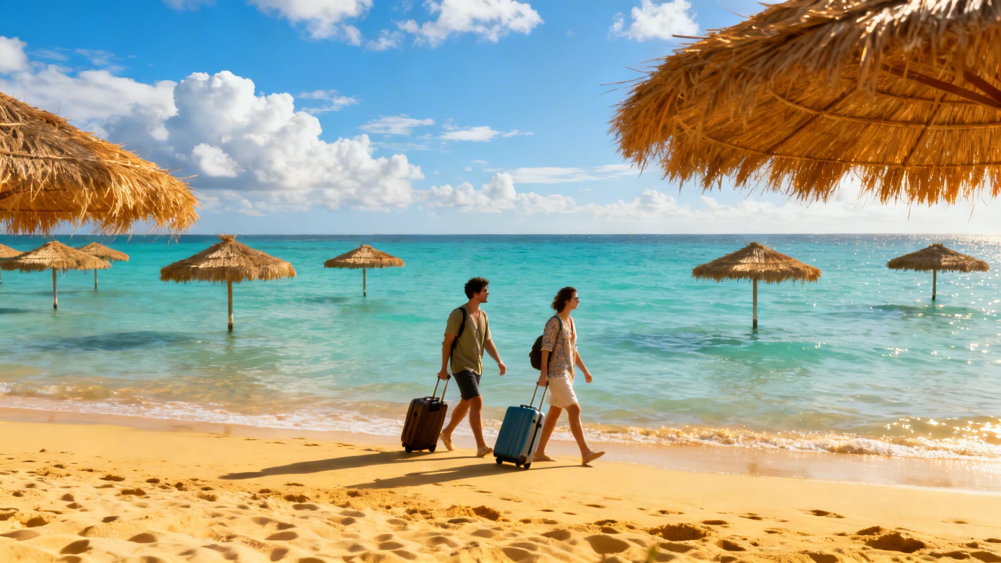 Où partir en avril au soleil sans se ruiner, vue plage
