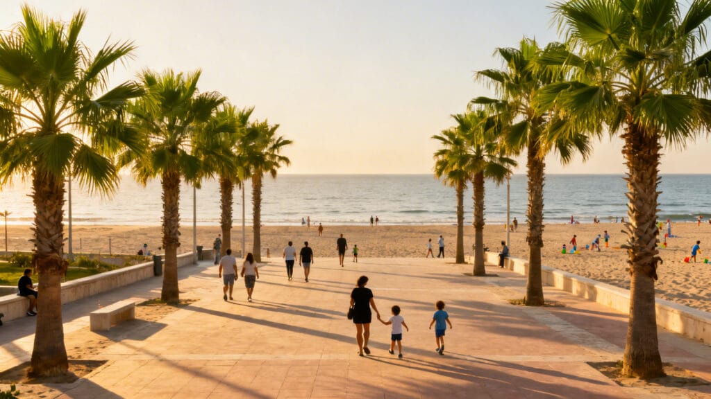 Promenade ensoleillée pour city break et plage à petit prix