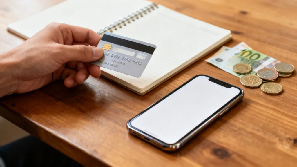 Achat de billet sur smartphone avec carte bancaire