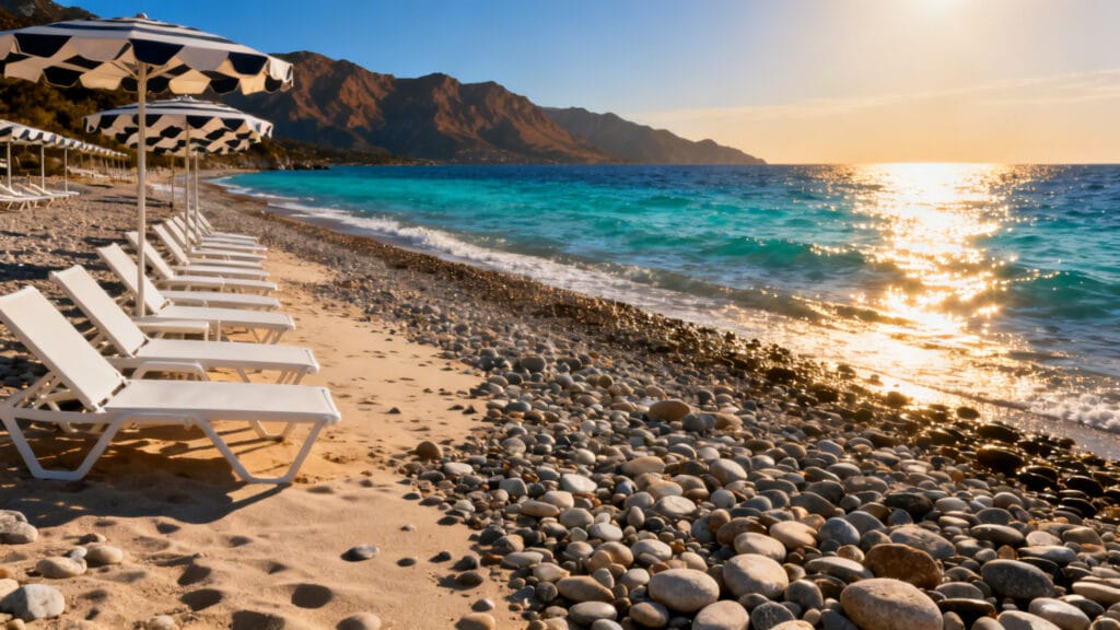 Plage méditerranéenne pour séjour tout compris abordable