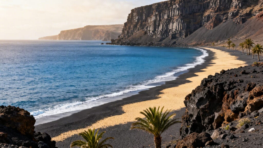 Plage ensoleillée idéale pour un séjour pas cher en avril