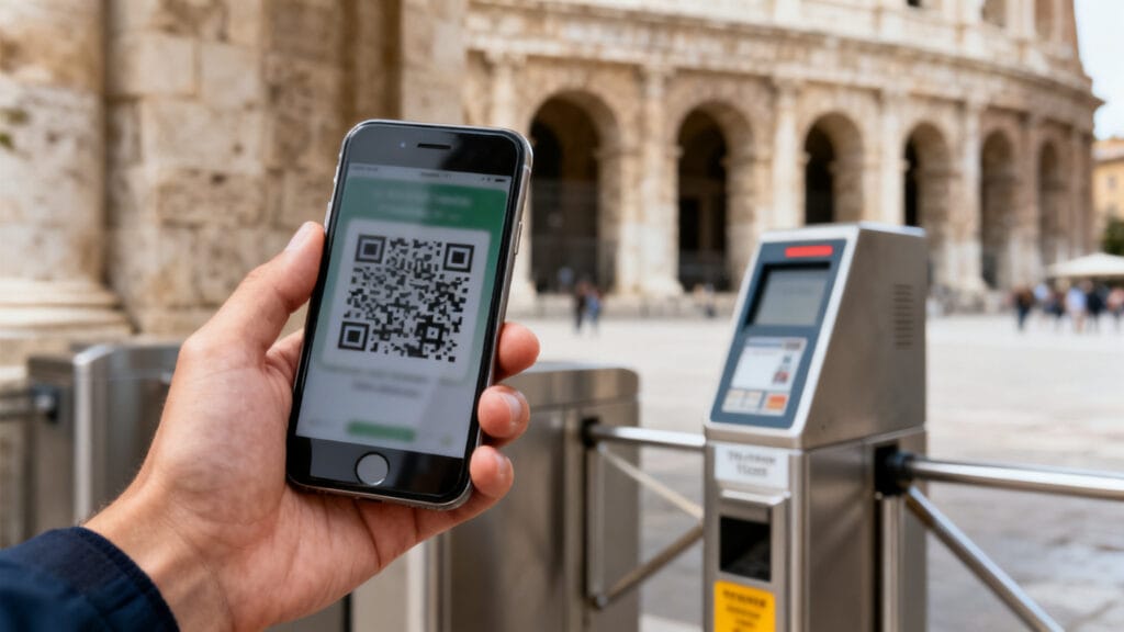 E-billet sur smartphone à l’entrée, billetterie en ligne et coupe-file
