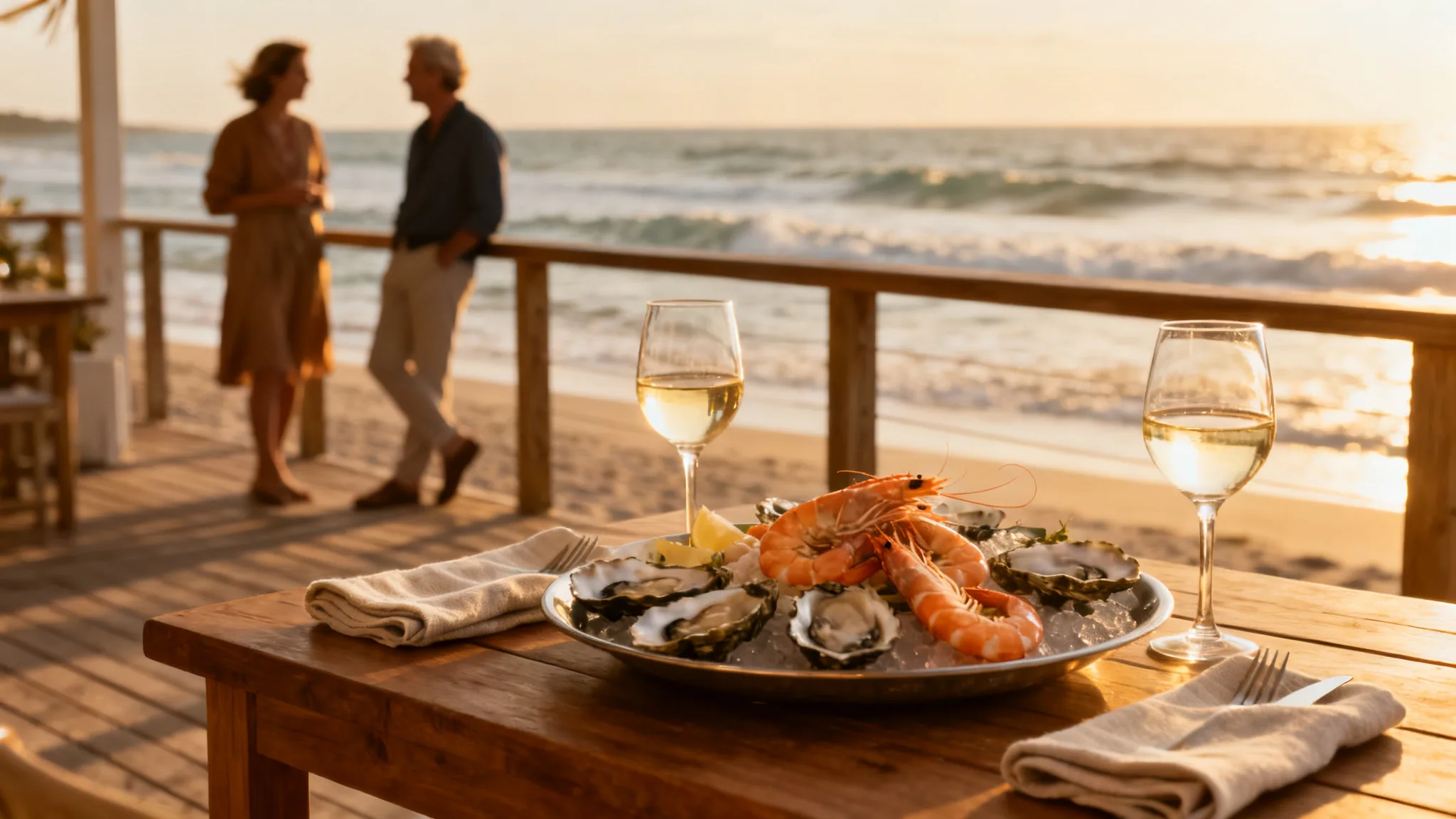 Terrasse océan au sunset, esprit Restaurants à Biscarrosse Plage
