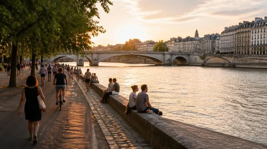 Quais de Loire et pont de pierre historique