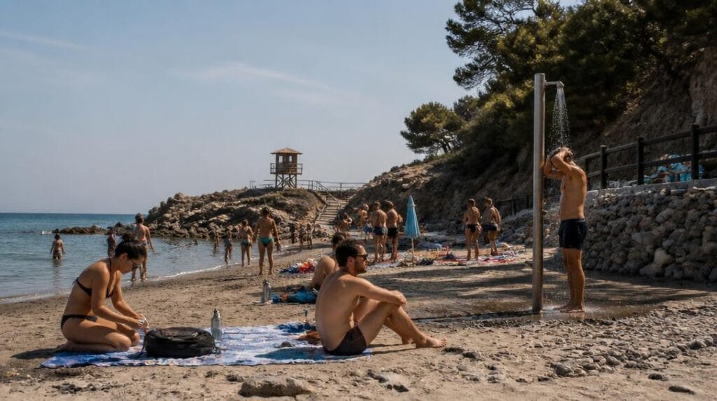 Poste de secours et équipements de plage Marseille