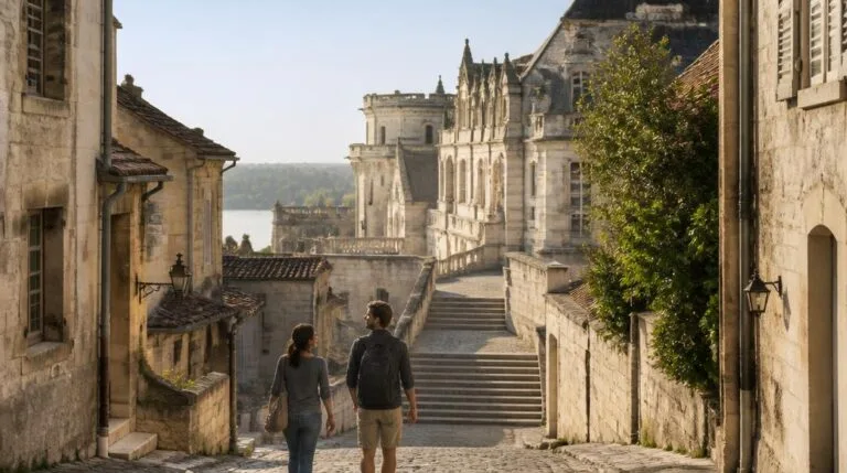Que faire à Blois : ruelles et résidence Renaissance