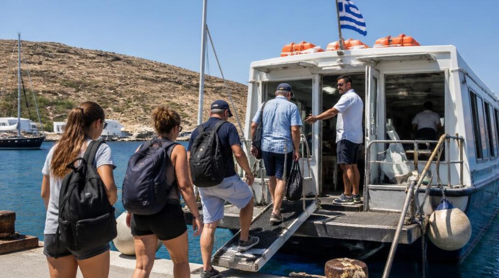 Embarquement pour un bateau Vieux-Port Frioul