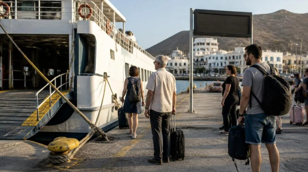 Quai pour les horaires bateau Frioul